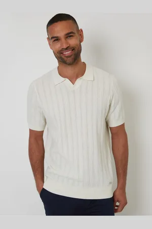 Threadbare Polo texturé en maille à col trophéeMédium