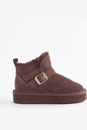Next Bottes à boucles en daim