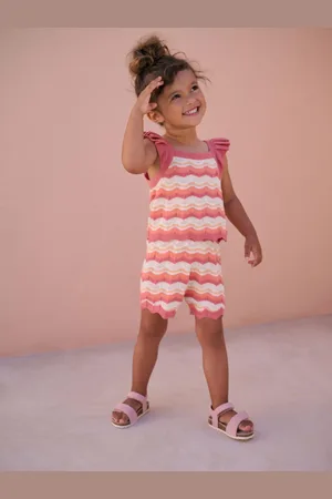 Next Ensemble haut et short 100% coton (3mois-7ans)8692cm