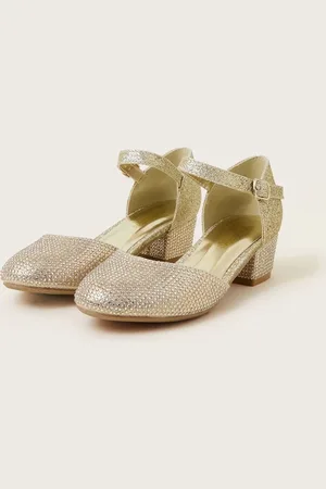 Monsoon Diamante Glitter Two-Part Heelsr. u.9eu265
