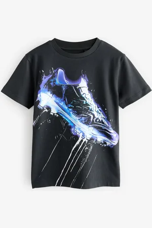 Next Short Sleeve Graphic Print 100% Cotton T-Shirt (3-16yrs)7 ans (122cm)