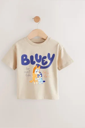 Next Bluey T-shirt Manches courtes 100% coton (3mois-7ans)116122cm