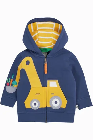 Frugi Green Carbis 100% Organic Cotton Hoodie110116cm