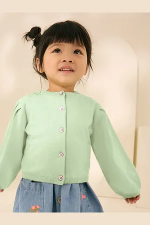 Next Manches plissées Cardigan (3mths-10yrs)98104cm