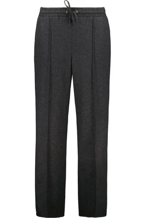 Baukjen Laine grise Fera Blend Ample Pantalons44