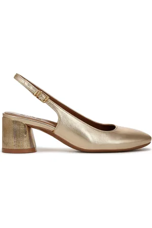 Naturalizer Lane Wide Fit White Slingback Shoeseu38
