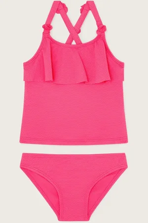 Monsoon Flower Strap Ruffle Tankini Set11 - 12 ans (146 - 152cm)