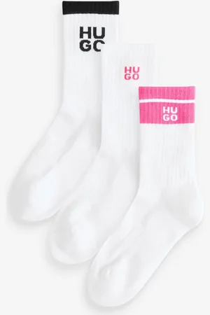 HUGO BOSS Lot de 3 chaussettes ras du cou à logo L-XL