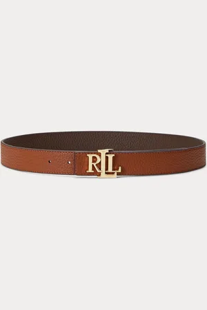 Ralph Lauren Ceintures en cuir réversible à logolarge