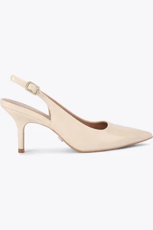 Carvela Cream Spirit Sling Shoeseu42