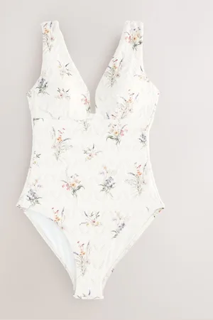 Next Maillot de bain plongeant et galbant avec contrôle du ventre50