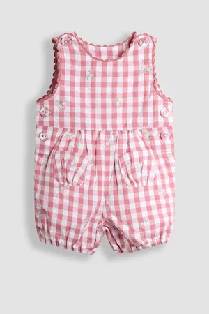 JoJo Maman Bébé Salopette brodée 100% coton5662cm