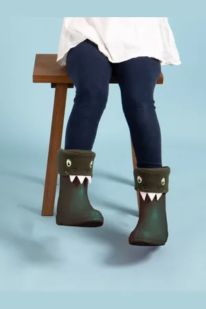 Totes Chaussettes pour enfants à doublure dinosaure
