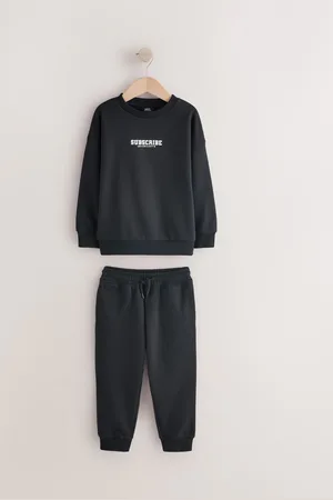Next Graphic Crew and Joggers Set (3-16yrs)13 ans (158cm)