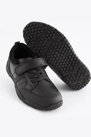 Next Chaussures School en cuir à élastique