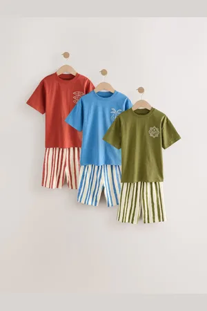 Next 100Pyjama court en coton % 3 Lot (3-16ans)166168cm
