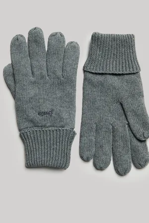 Superdry Gants en maille avec logoUn an