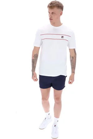 Fila T-shirt Williams à passepoil contrastant 100% cotonpetit