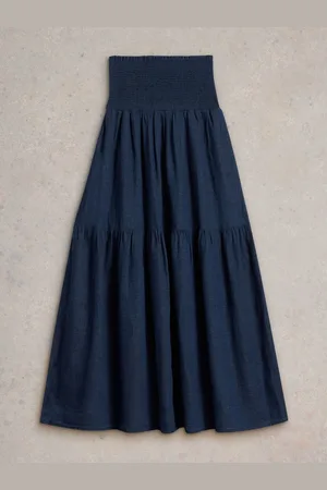 White Stuff 100% Organic Cotton Phoebe Maxi Skirt