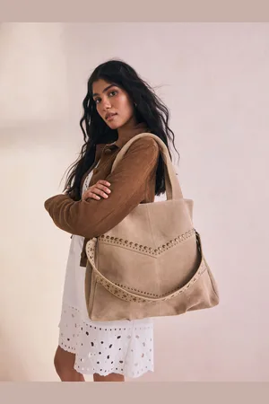 Next Sac à bandoulière en cuir cloutéun