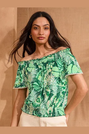 Love & Roses Bardot Jersey Top40