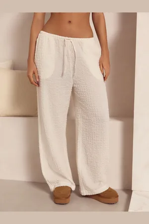 Next Textured Cotton Pyjama Bottoms 2 Pack34