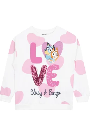 Character Caractère Bluey 100% Coton Sweat-shirt5 - 6 ans (110 - 116cm)