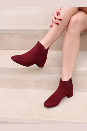 Linzi Manor Low Block Heeled Ankle Boots