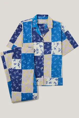 Jigsaw Patchwork Manches courtes 100% Coton PyjamaMédium