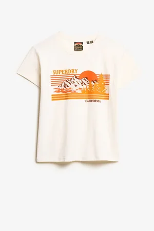 Superdry 100% Coton Outdoor Rayure Fitted T-shirt36