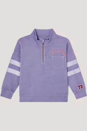 Monsoon Sweat Take It Easy à demi-zip 100% coton146152cm