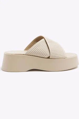 River Island Flatform Mule Sandalseu42