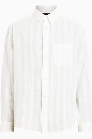 AllSaints Chemises Allsaints Karmi Manches Longues 100% Coton2X-Large