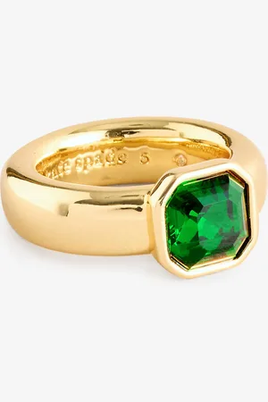 Kate Spade Green Asscher Ringun