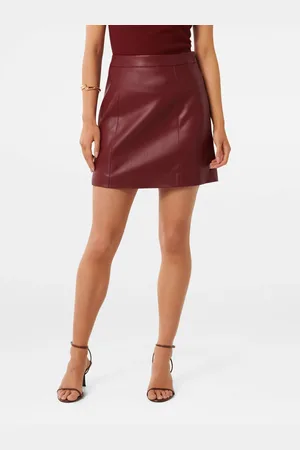 Forever New Mini Jupes en cuir végétal Eleni40