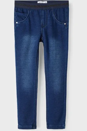NAME IT Slim Fit Jeans With Glitter Waistband5 ans (110cm)