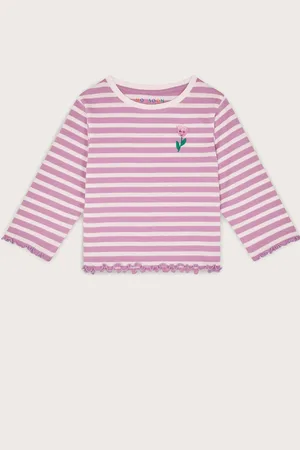 Monsoon 100% Cotton Tulip Stripe Top122128cm