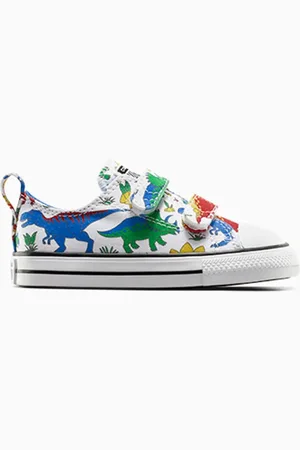 Converse Dinosaur Print Chuck Taylor 2V Trainersr. u.6eu23