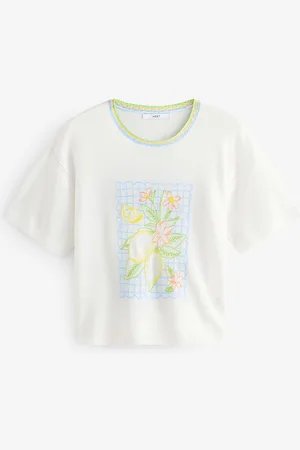 Next Manches courtes Col rond T-shirt With LinSmall Regular