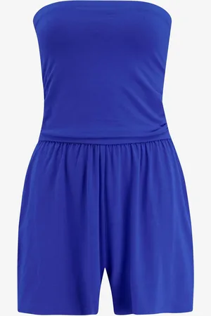 Pour Moi Strapless Bandeau Jersey Beach Playsuit48