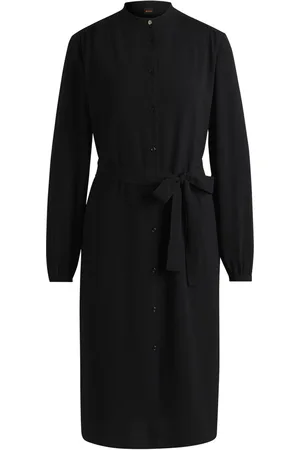 HUGO BOSS Ceinturé Deborah Georgette RobeM