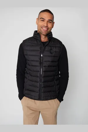 Threadbare Veste matelassée à col cheminéeTrès grand