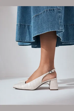 Next Forever Comfort Square Toe Block Heel Slingbacks Shoeseu37