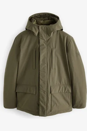 Next Borg Lined Résistant à la douche À capuche Parka VesteL