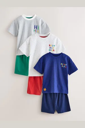 Next Pyjama court 3 Pack (9mois-10ans)7480cm