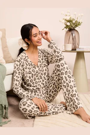 Friends Like These Long Sleeve Ribbed Pyjama SetL