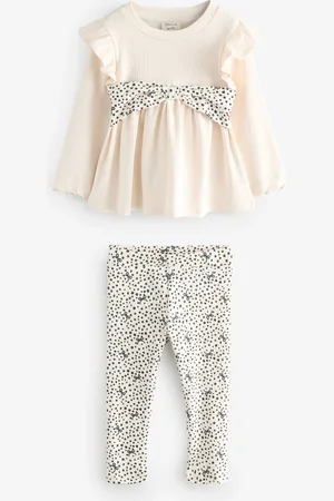 River Island Noeud Rib Peplum Top98104cm
