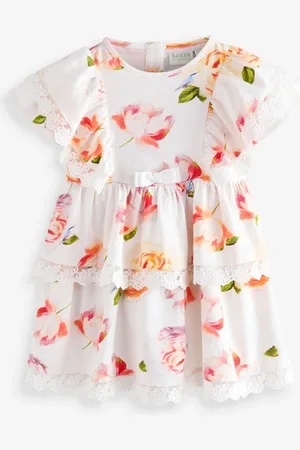 Ted Baker Robe fleurie en dentelle bordée de dentelle 100% coton6268cm