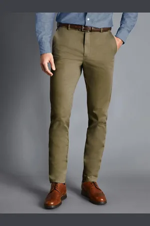Charles Tyrwhitt Chino Slim Ultimate sans ferW30 L30