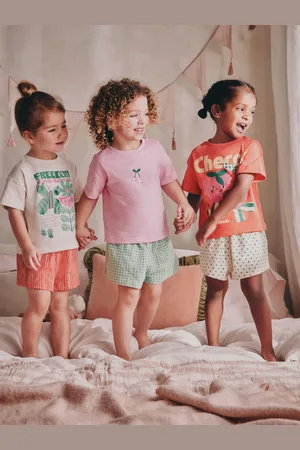 Next 100Pyjama court en coton % 3 Lot (9mths-12yrs)9298cm